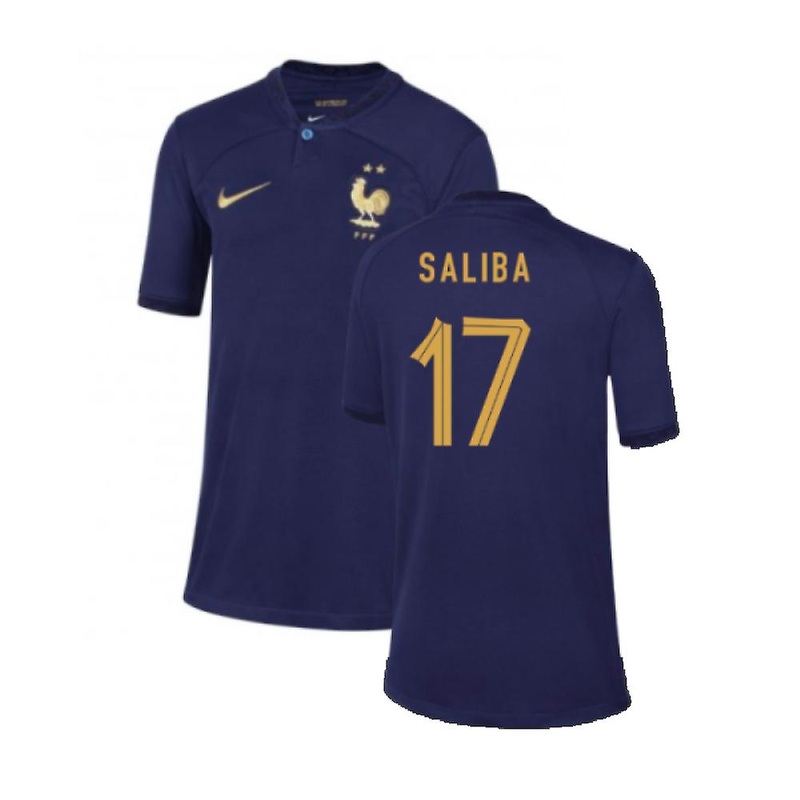 2022-2023 France Home Shirt – Kids (Saliba 17)