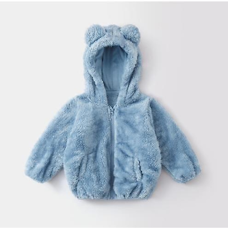2023 Autumn And Winter Children’s New Arrival Jacket Boys And Girls Plush Thick Cotton Coat Children’s Short Lightweight Hooded Jacket