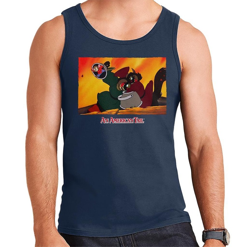 An American Tail Fievel Hides From Cossack Cats Men’s Vest