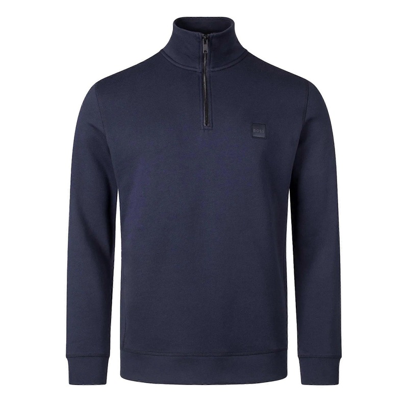 BOSS Quarter Zip Zetrust Sweatshirt