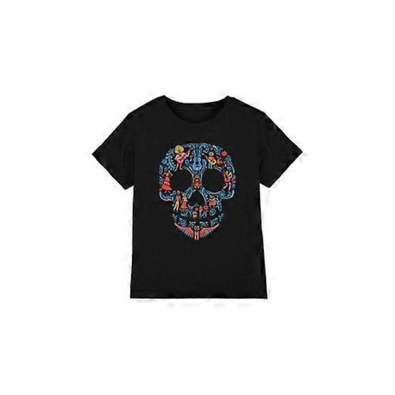 Coco Childrens/Kids Day Of The Dead Rivera Family Skull T-Shirt