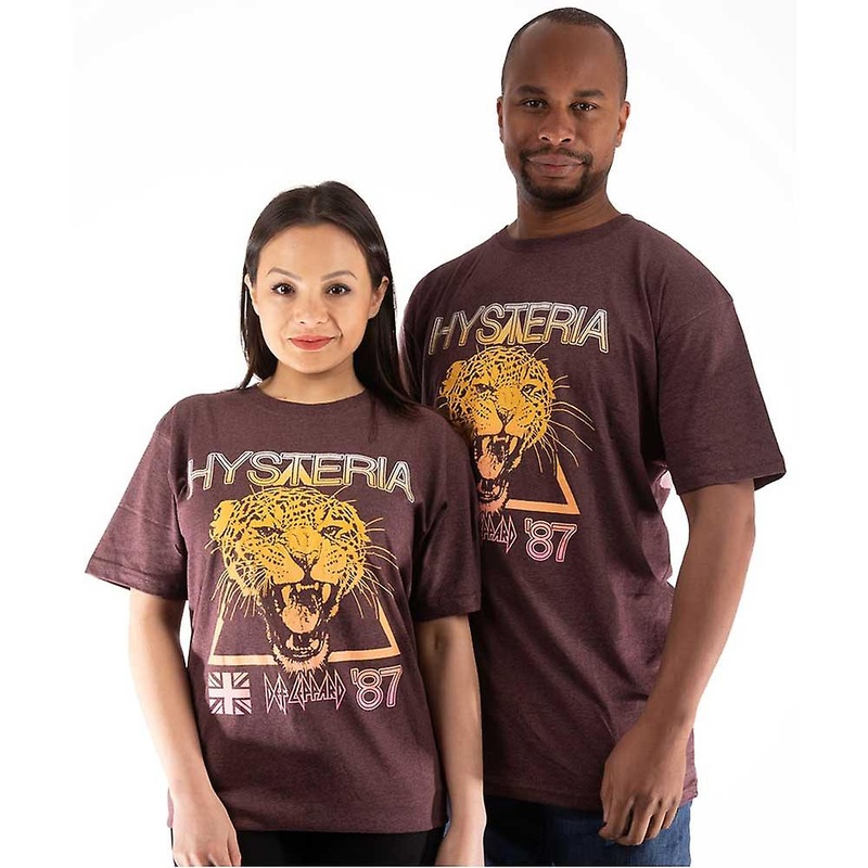Def Leppard Hysteria World Tour T Shirt