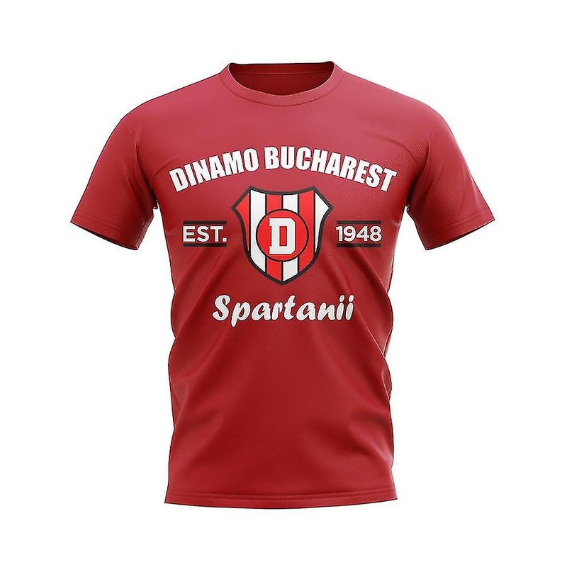 Dinamo Bucharest Established Football T-Shirt (Red)