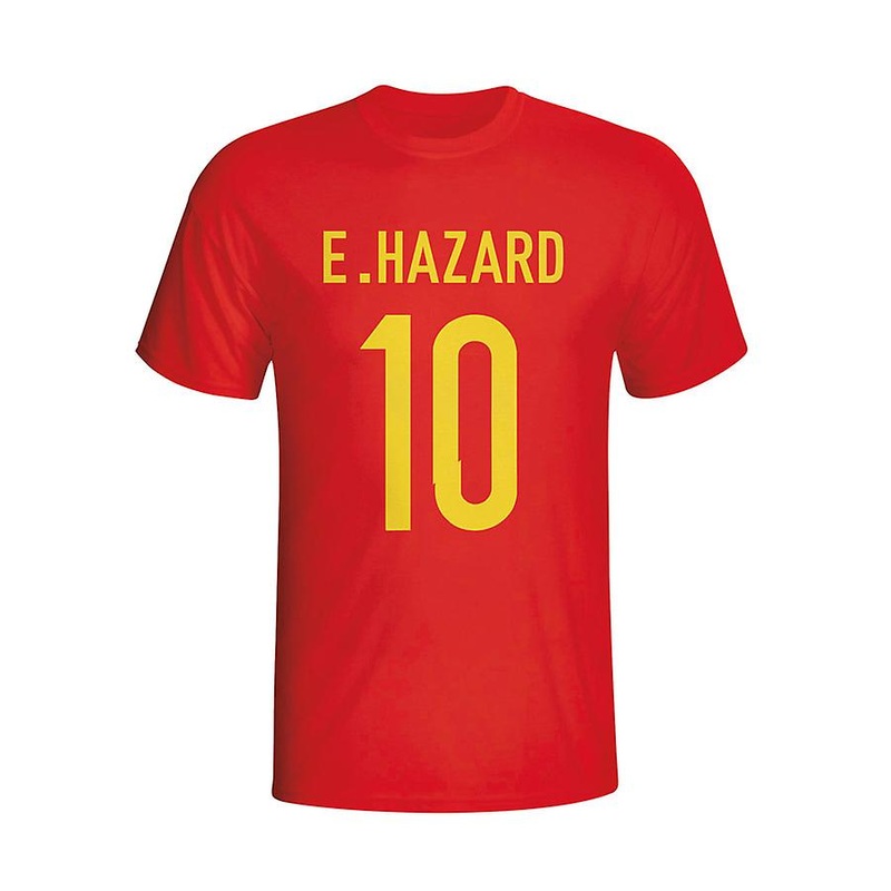 Eden Hazard Belgium Hero T-shirt (red) – Kids
