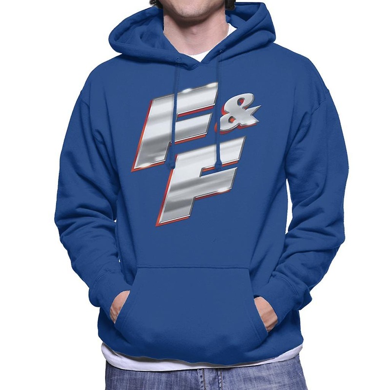 Fast and Furious FF Chrome Logo Men’s Hooded Sweatshirt