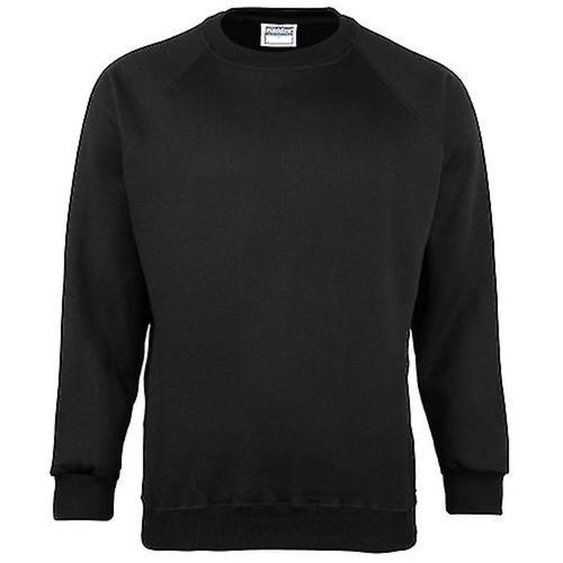 Maddins Kids Unisex Coloursure Crew Neck Sweatshirt / Schoolwear (Pack of 2)