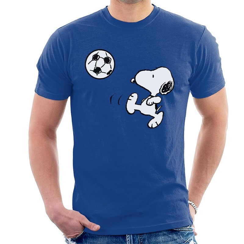 Peanuts Football Snoopy The Striker Men’s T-Shirt