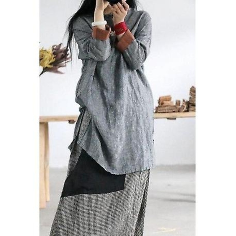 “plus Size Long Sleeve Blouse