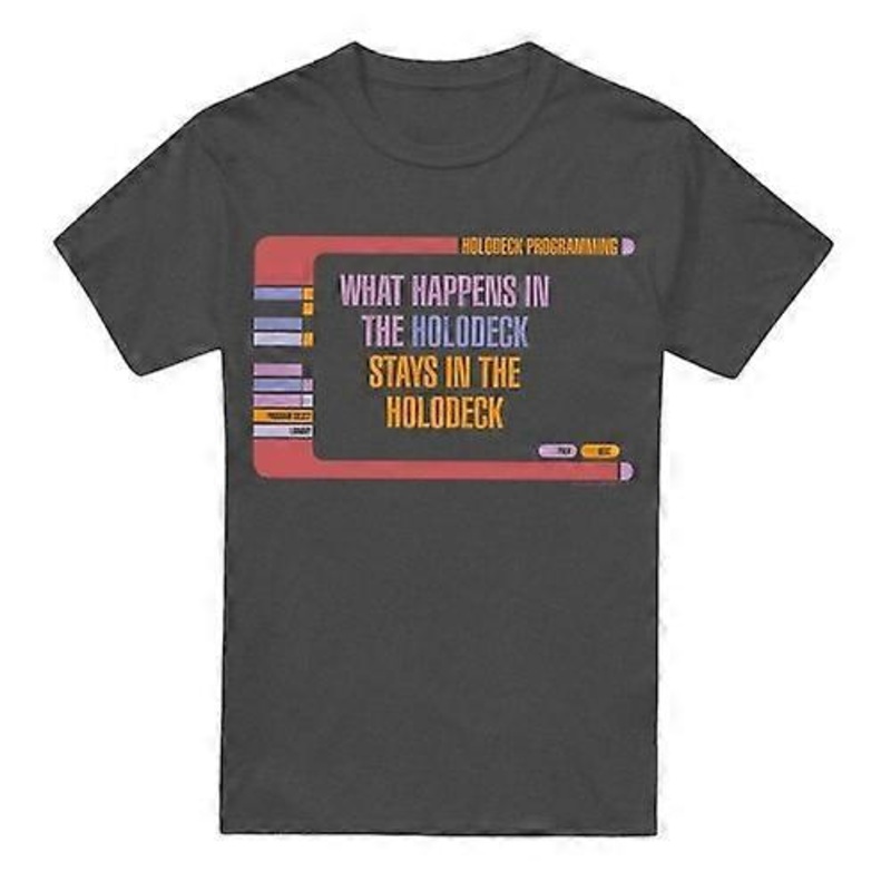 Star Trek Unisex Adult Holodeck Secrets T-Shirt