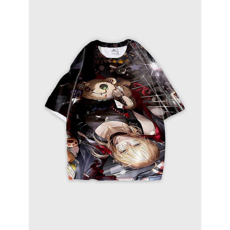T-shirt short sleeve round neck summer casual loose E3470