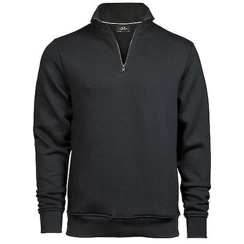 Tee Jays Mens Half Zip Sweatshirt