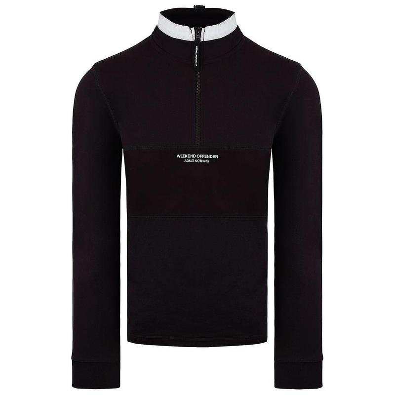 Weekend Offender Long Sleeve Mens Dark Chocolate Lusaka Sweater SWAW2208 DARK CHOCOLATE