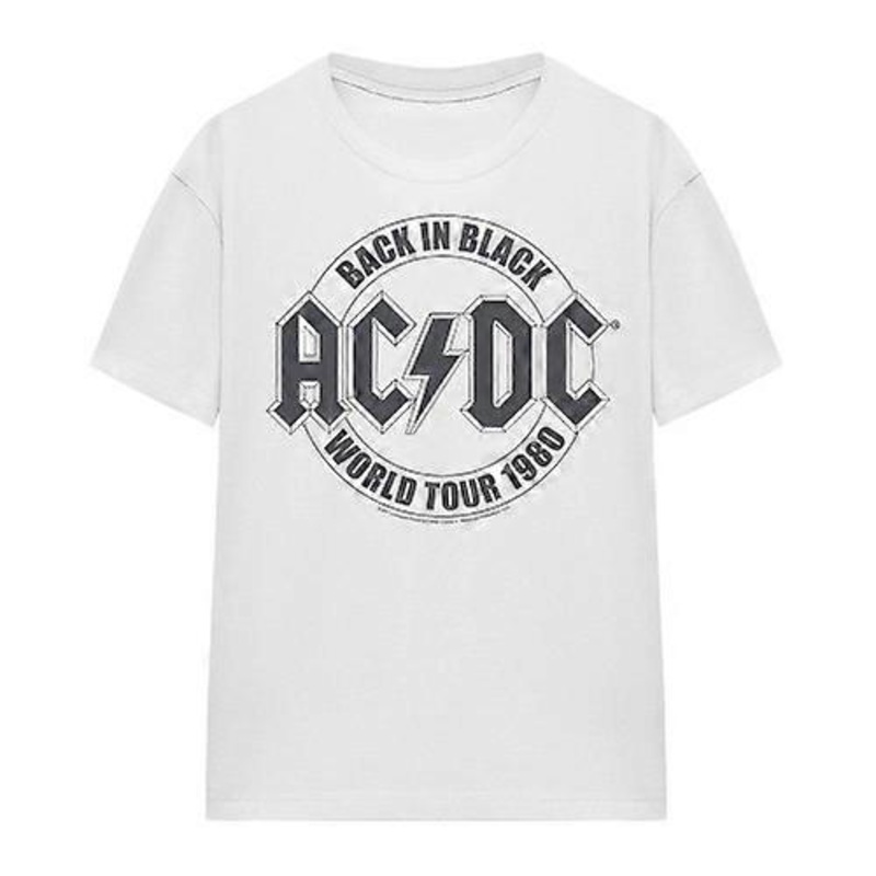 AC/DC Unisex Adult Tour Emblem T-Shirt