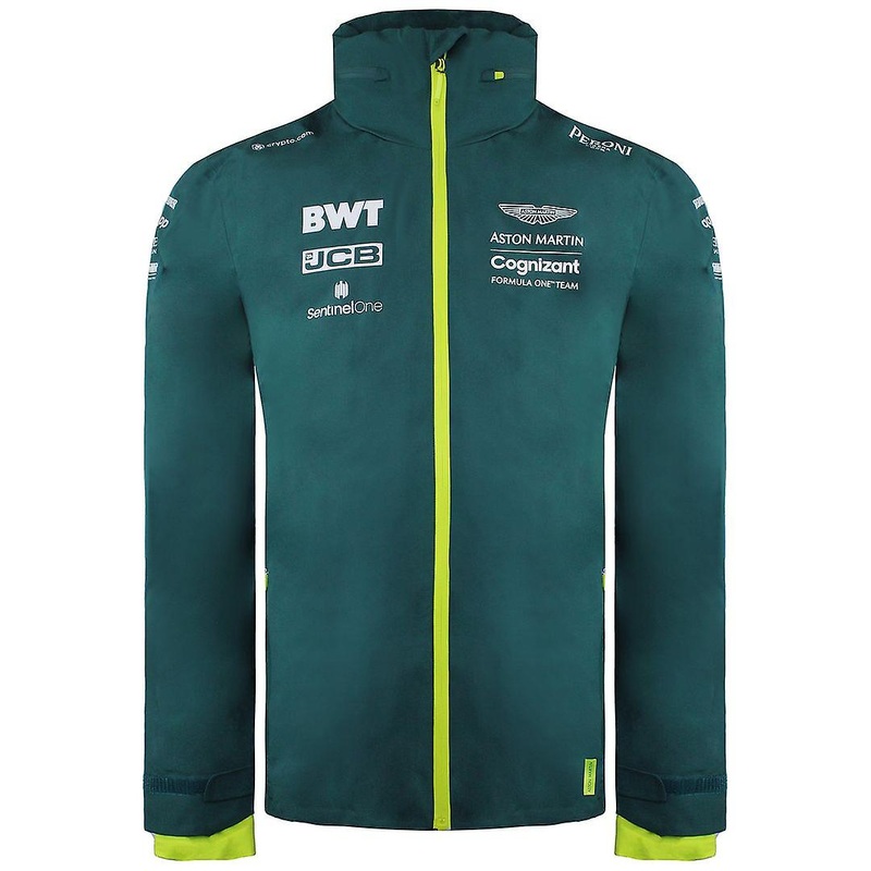 Aston Martin Cognizant F1 Official Team Zip Up Green Mens Jacket AMC21JKT18
