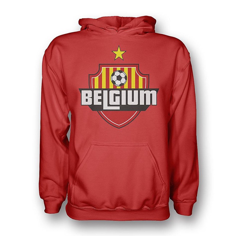 Belgium Country Logo Hoody (red)