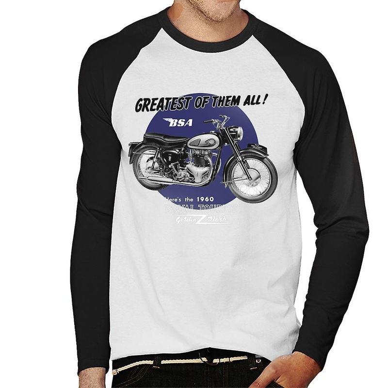 BSA Greatest Of Them All Golden Flash Men’s Baseball Long Sleeved T-Shirt