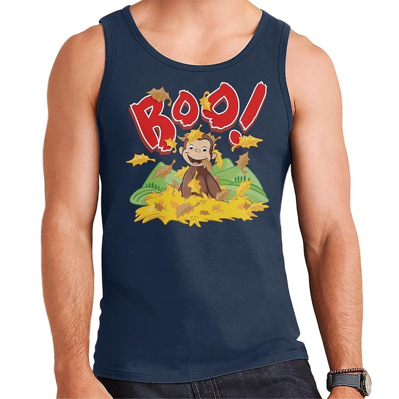 Curious George Boo In The Leaves Men’s Vest