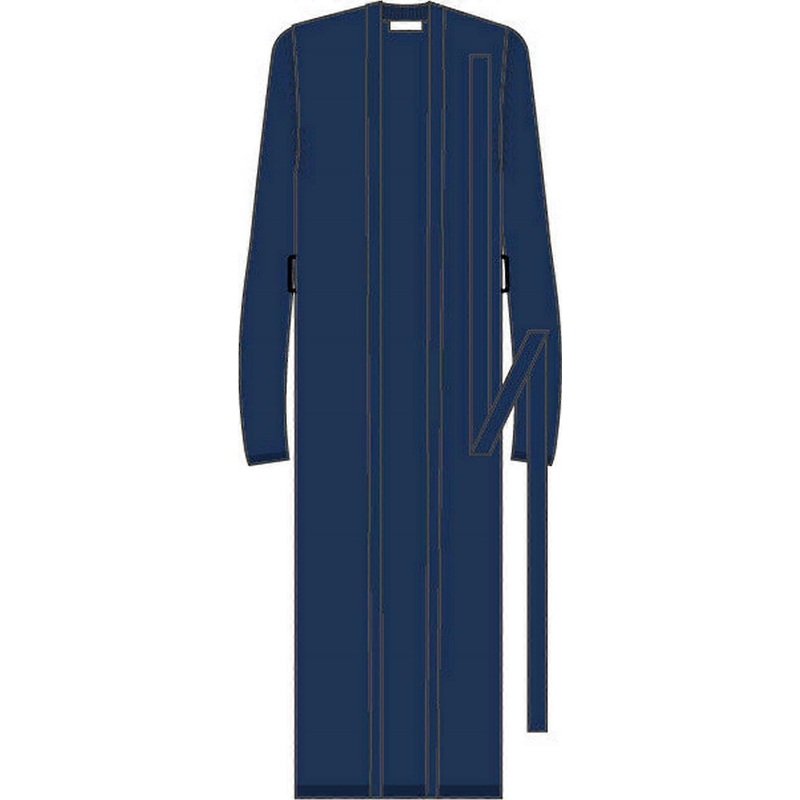 Falke Merino X-Fine Long Cardigan – Deep Sea Blue