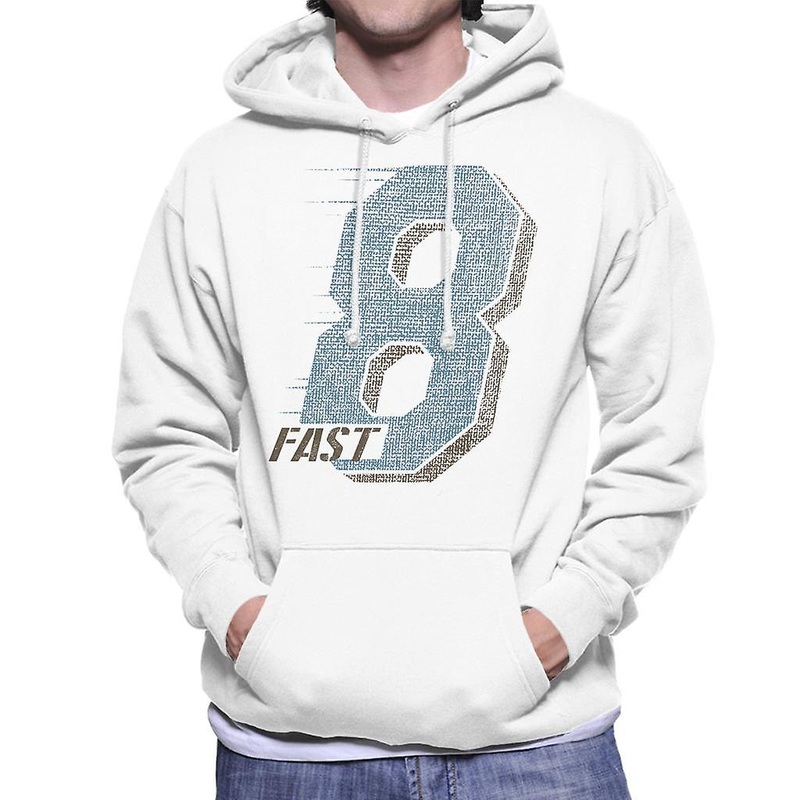 Fast and Furious Fast 8 Large Icon Men’s Hooded Sweatshirt