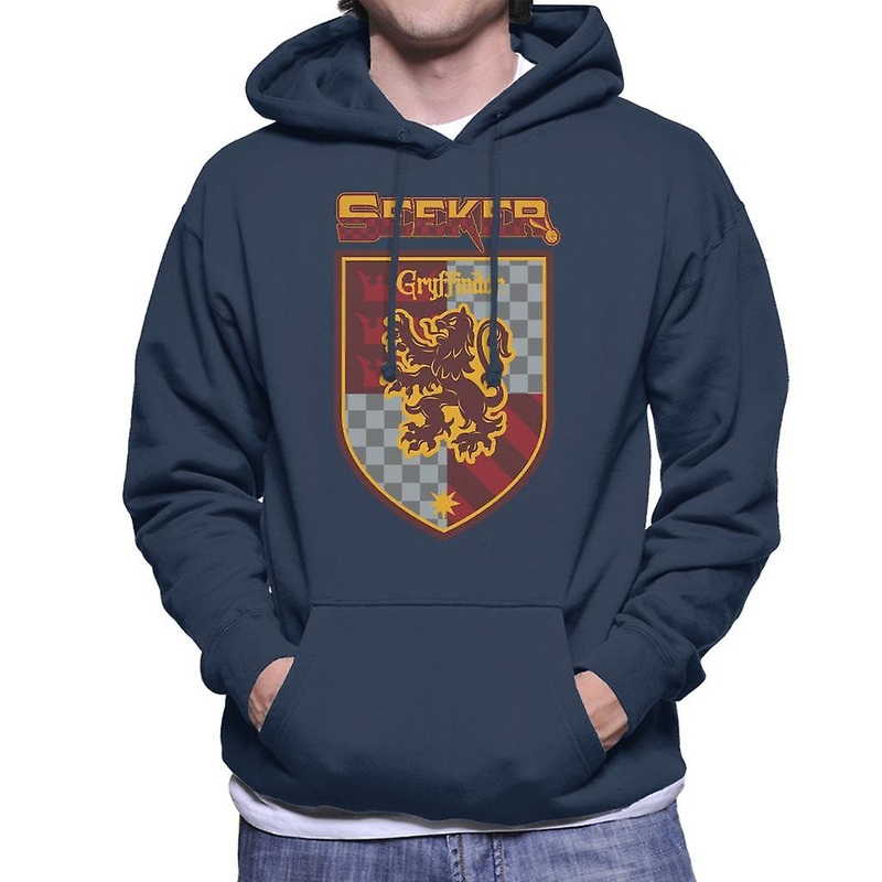 Harry Potter Quidditch Seeker Team Gryffindor Men’s Hooded Sweatshirt