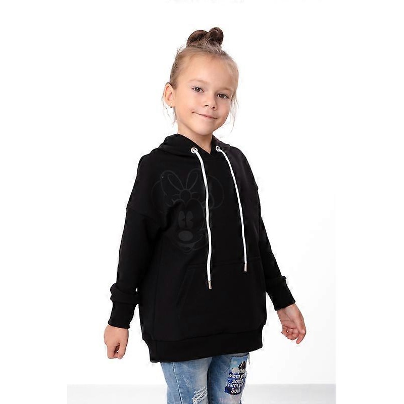 Hoodie (girls)  Soft Fabric, Windproof Hood & Vibrant Design,, Any season,  HC 6394-057-33-5