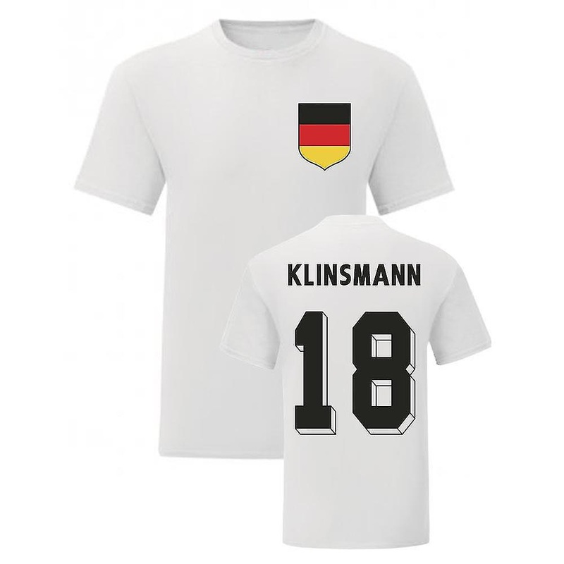 Jurgen Klinsmann Germany National Hero Tee’s (White)