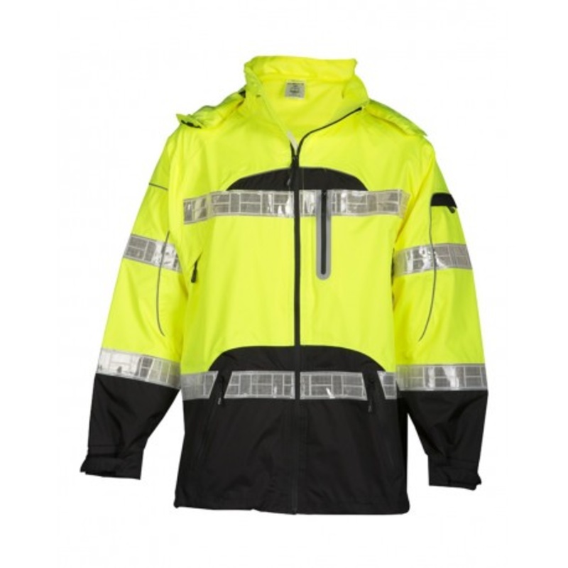 Kishigo RWJ106-107 Premium Black Series Rainwear Jacket | Kishigo RWJ106-107