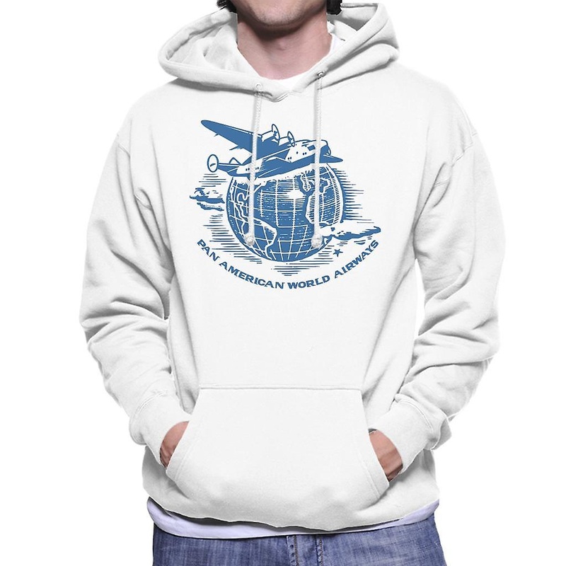 Pan Am Flying Around The World Men’s Hooded Sweatshirt