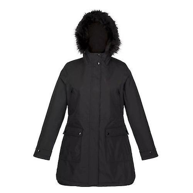 Regatta Womens/Ladies Sabinka Faux Fur Trim Parka
