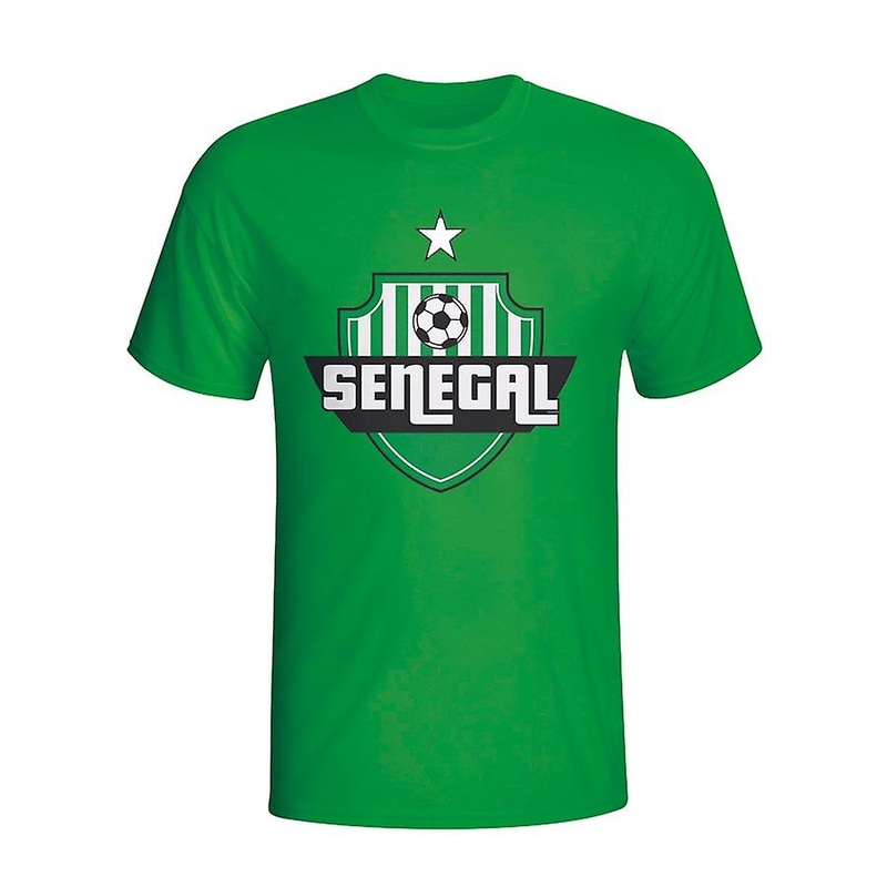 Senegal Country Logo T-shirt (green) – Kids
