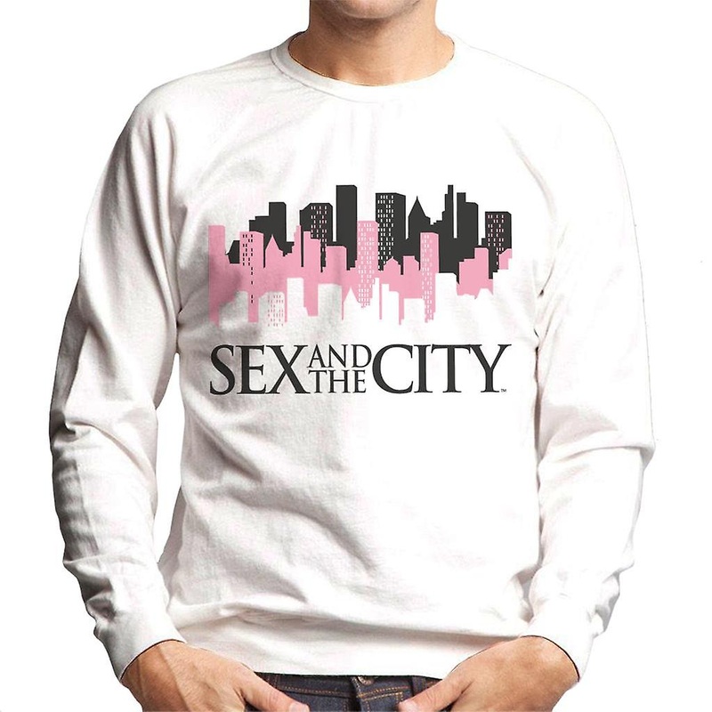 Sex and The City Logo City Lights Men’s Sweatshirt