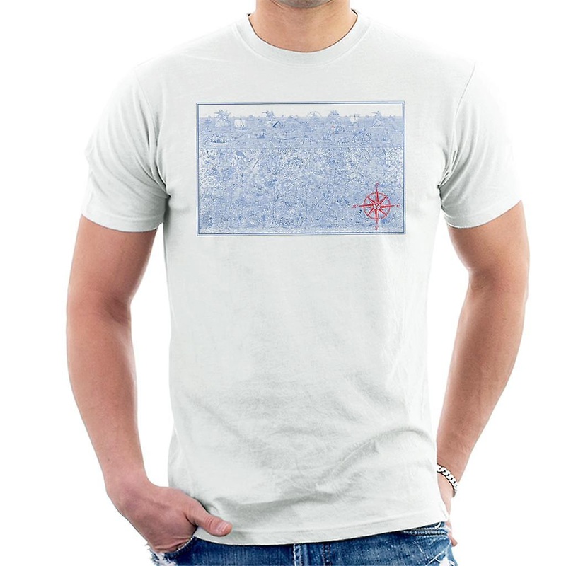 Where’s Wally Below The Sea Men’s T-Shirt