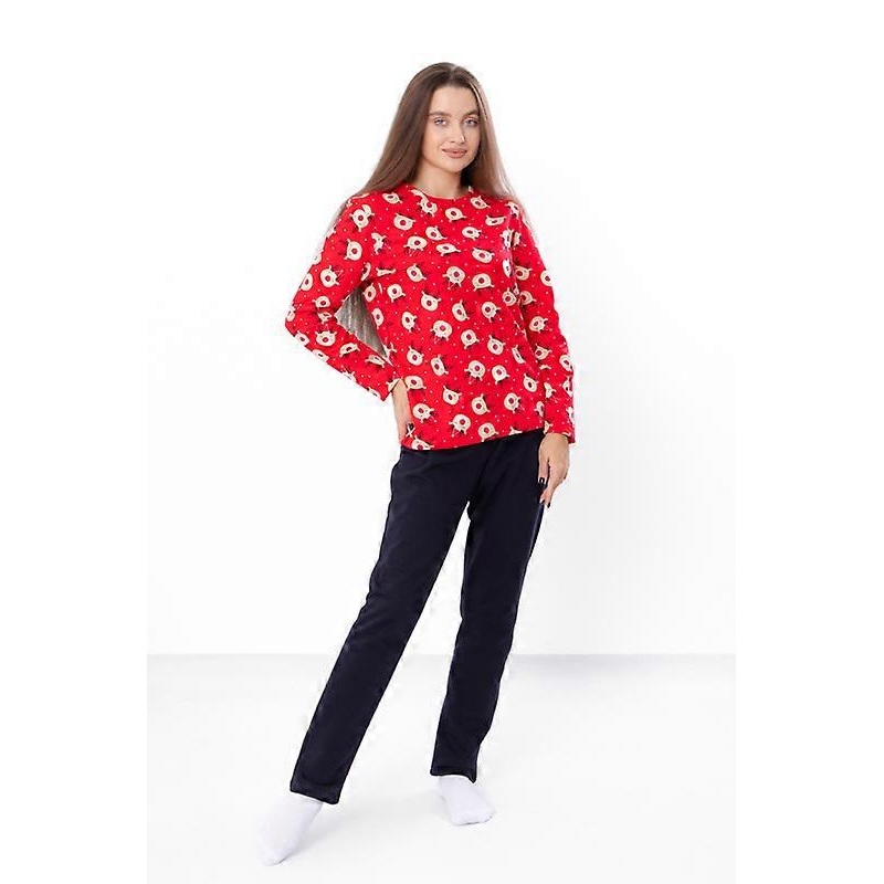 Womens Family Look Pajama  Festive Print & Cozy Fit, , Winter,  HC 8249-024