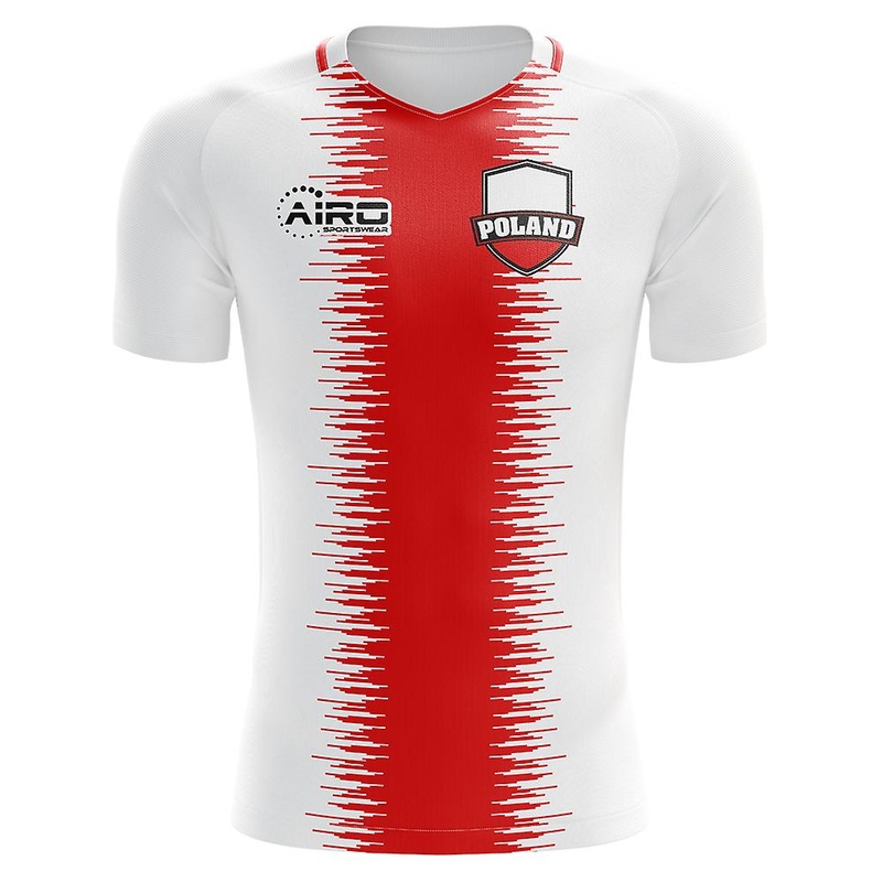 2025-2026 Poland Home Concept Football Shirt – Kids (Long Sleeve)