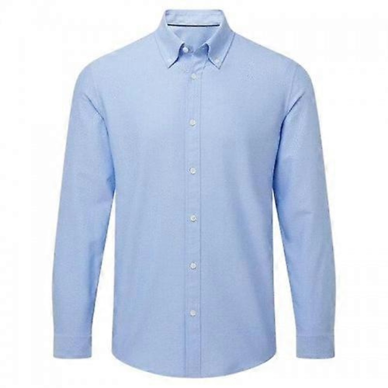 Asquith & Fox Mens Oxford Long-Sleeved Formal Shirt