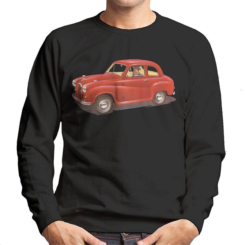 Austin A35 Red British Motor Heritage Men’s Sweatshirt