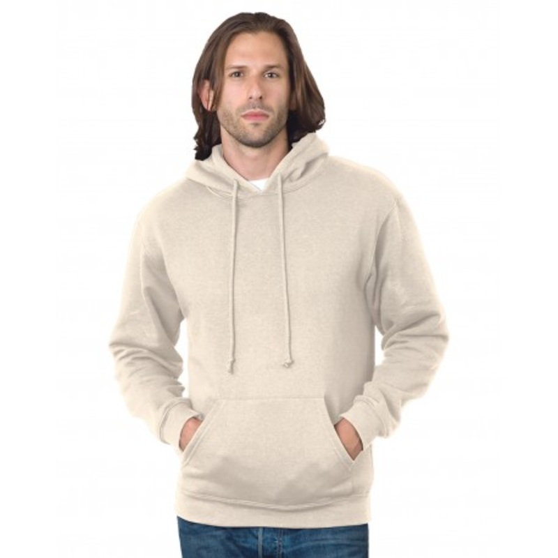 Bayside BA960 Adult 9.5 Oz., 80/20 Pullover Hooded Sweatshirt | Bayside BA960