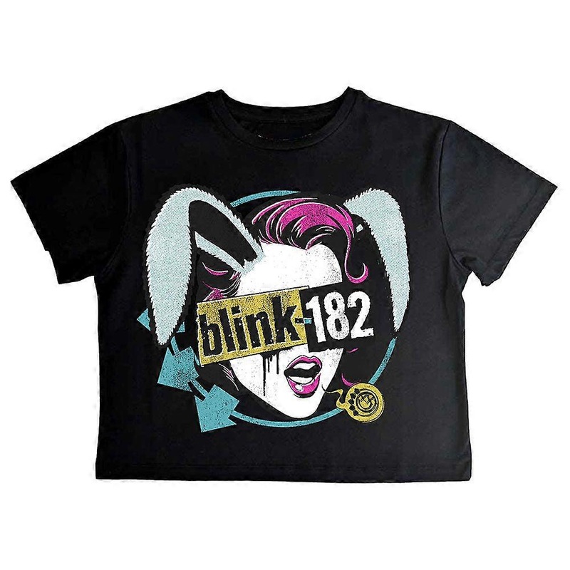 Blink-182 Blind Date Logo Crop Top