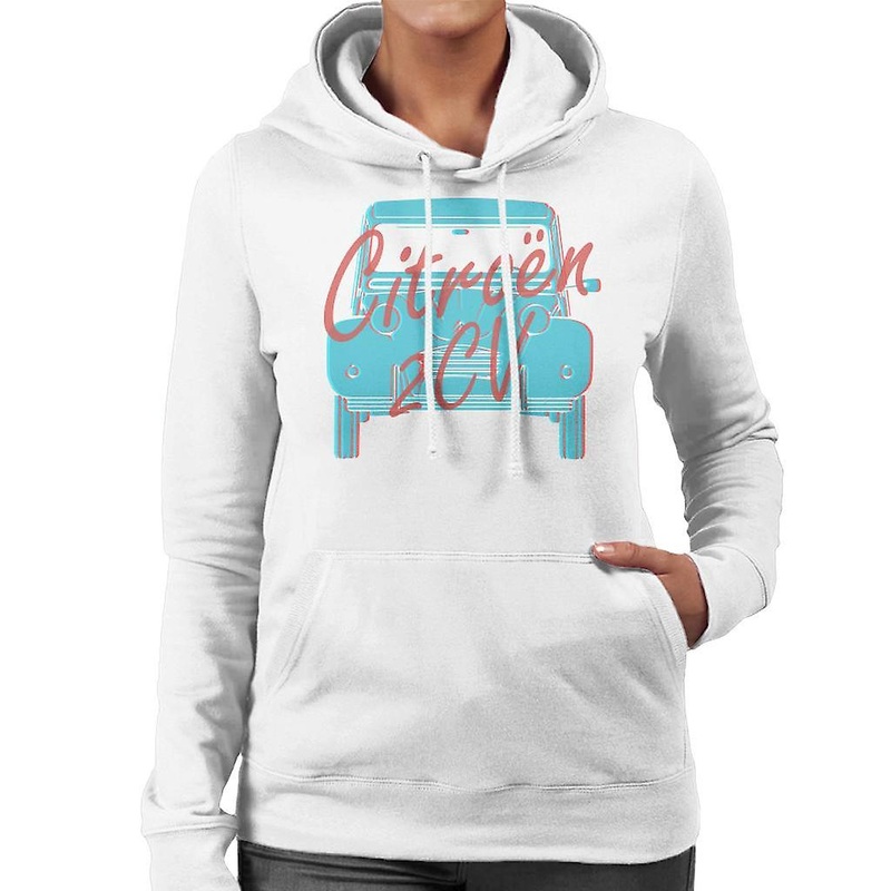 Citroen 2CV Graphic Style Women’s Hooded Sweatshirt