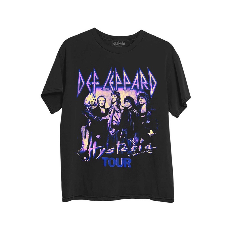 Def Leppard Hysteria Tour T Shirt
