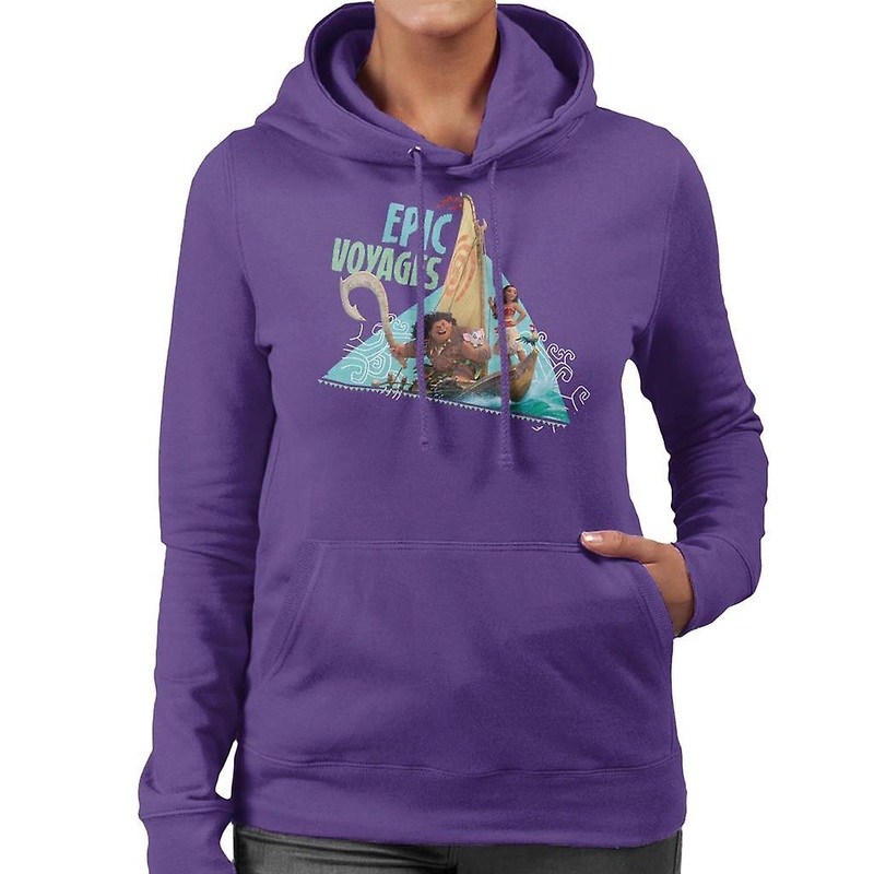 Disney Moana Epic Voyages Women’s Hooded Sweatshirt