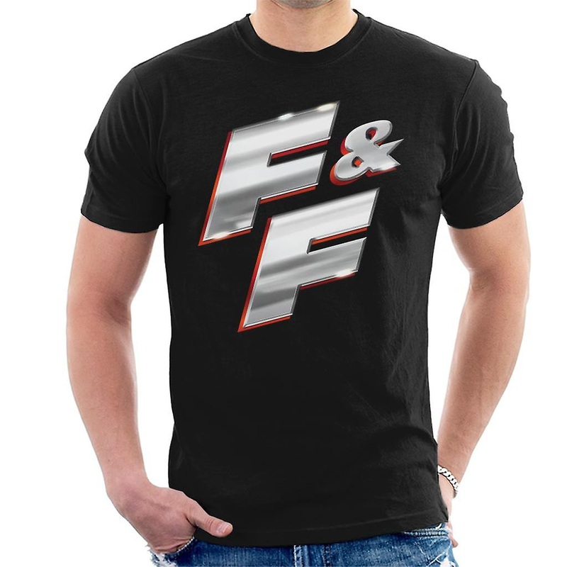 Fast and Furious FF Chrome Logo Men’s T-Shirt