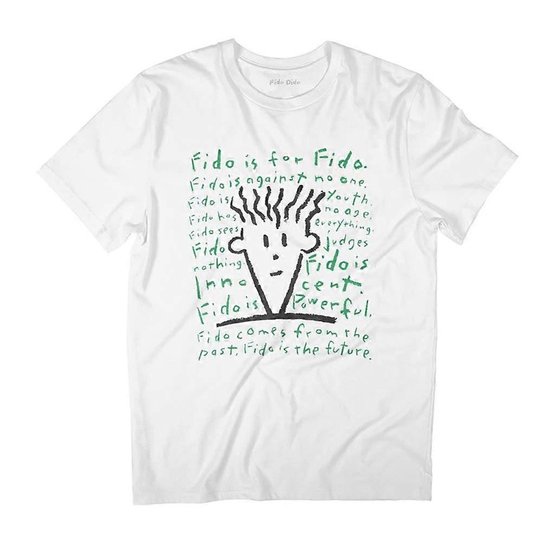 Fido Dido Green Text Men’s T-Shirt