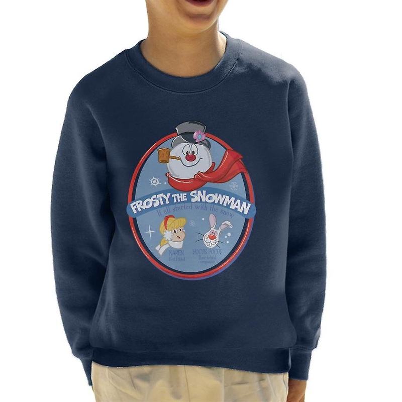 Frosty The Snowman It All Started With The Snow Kid’s Sweatshirt