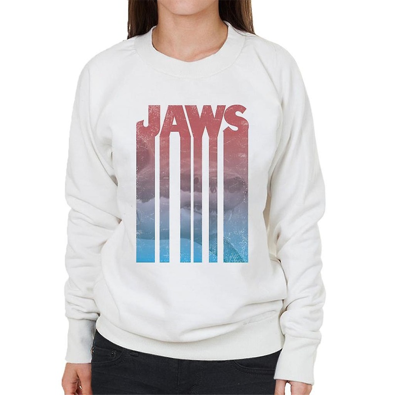 Jaws Shark Shadow Text Women’s Sweatshirt