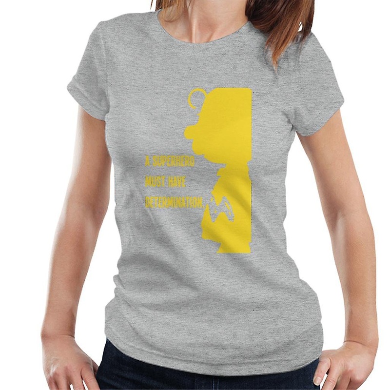 Peanuts Charlie Brown Superhero Women’s T-Shirt