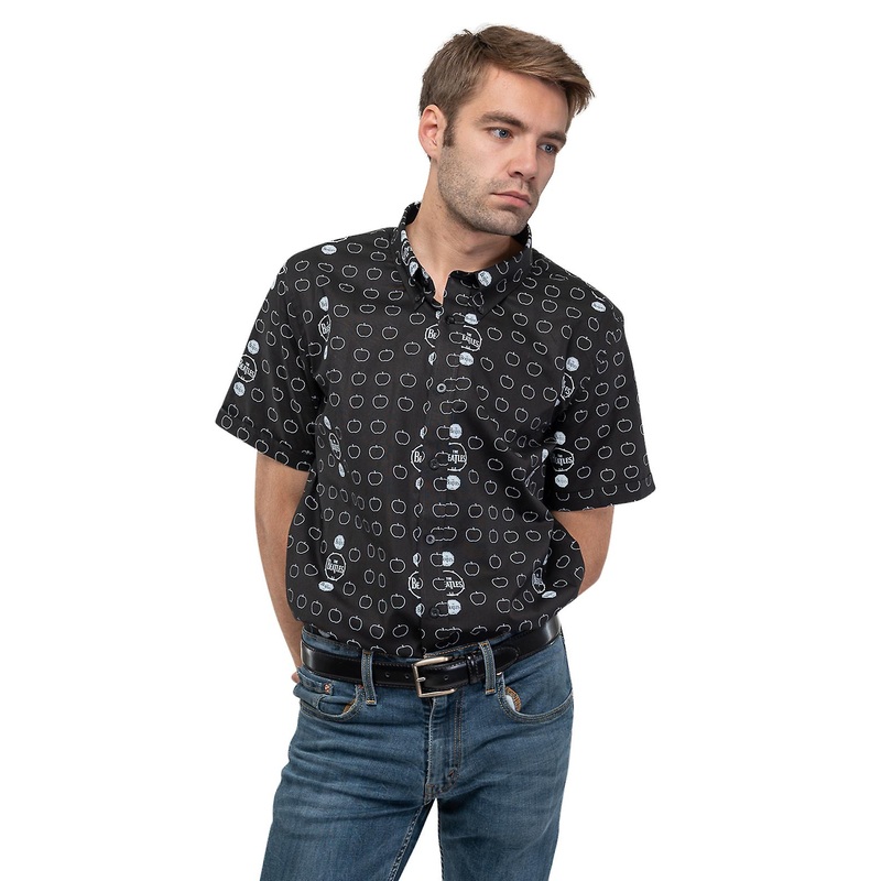 The Beatles Drum and Apple Casual Shirt