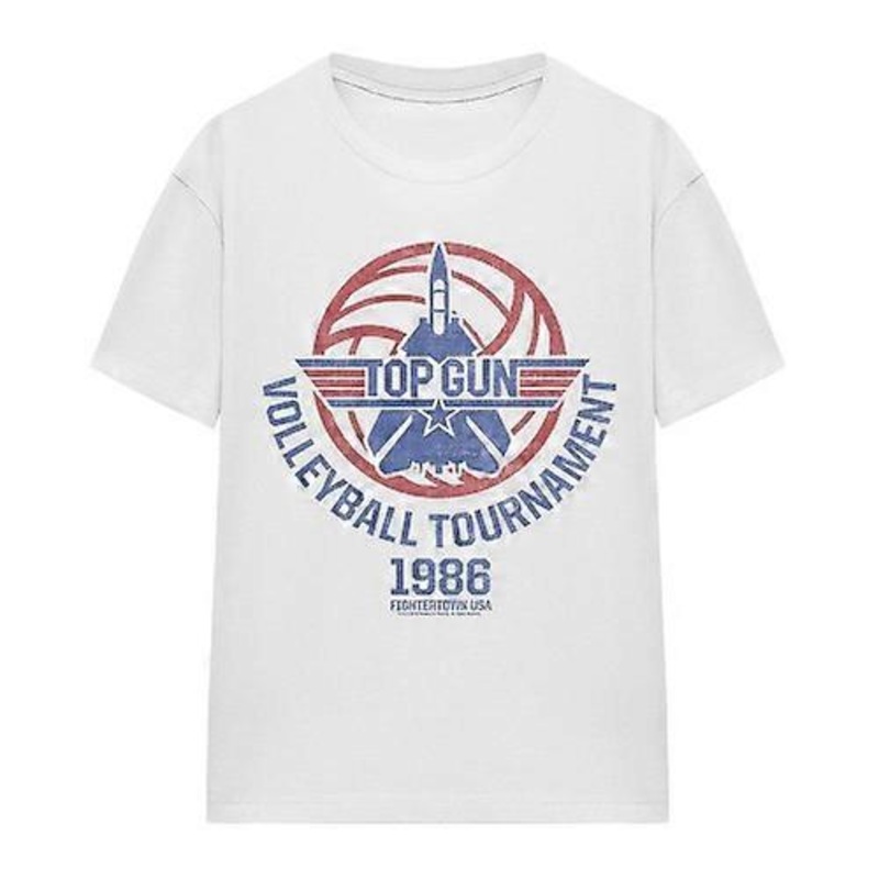 Top Gun Unisex Adult Volleyball Tournament T-Shirt