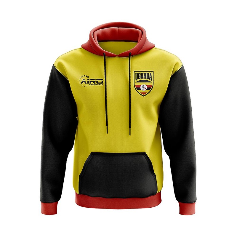 Uganda Concept Country Football Hoody (Yellow)