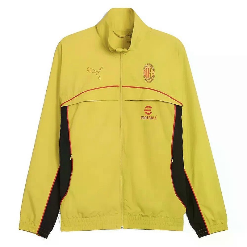 2025-2026 AC Milan FtblStatement Cellerator Jacket – CL (Fresh Pear)